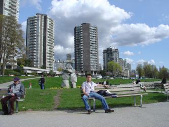 Me in Vancouver Englishbay