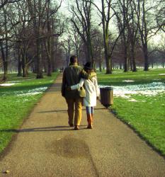 a walk in hyde park