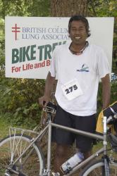 A charity ride for clean air