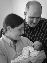 At the birth of our first baby