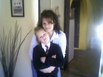 me and my youngest daughter