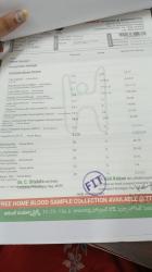 My recent medical report