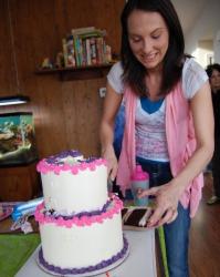 Me on my daughter's birthday