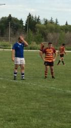 Rugby picture next to avg man