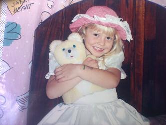 Tinha cinco anos nesta foto