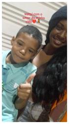 Esses sou eu e meu filho