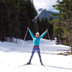 cross country skiing