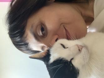 Me and Theo, the cat