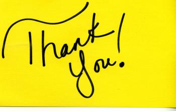 Thanks for choosing me