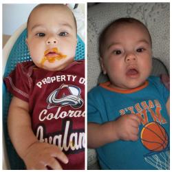 Daughter left son right