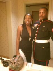 me and husband @ Marina Ball