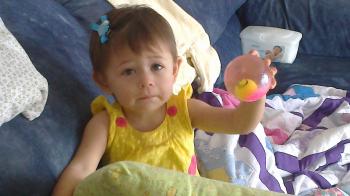 daughter at 15 months old