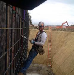 Full body working picture.