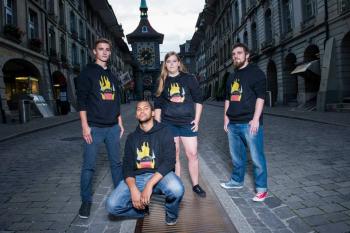 My band in Switzerland