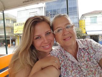 with my beautiful mother