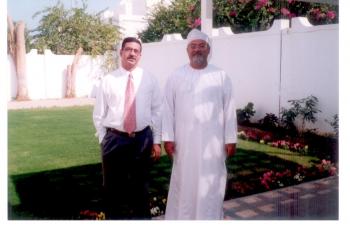 Me with a frined in Oman