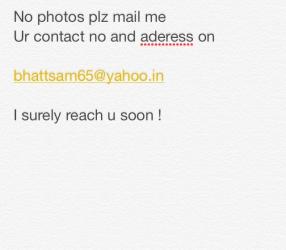 Open de photo and read it