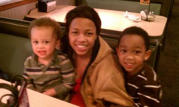 my nephews and my sister