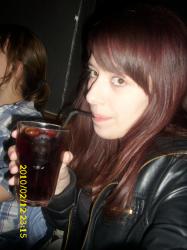 me sipping a cola