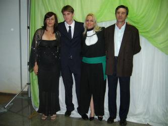 Formatura minha e familia