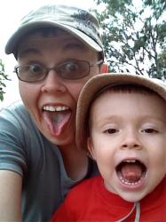 Me and my little monkey