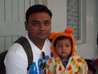 me with my daughter