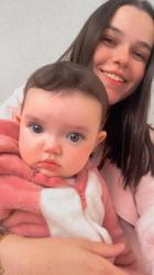 Eu e Hanna minha caçula