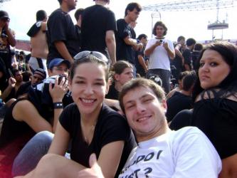 @ Metallica concert w/ friend