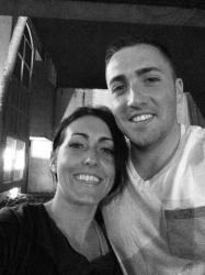 My older sister and I.