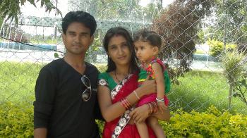 Me ,my husband and my daughter
