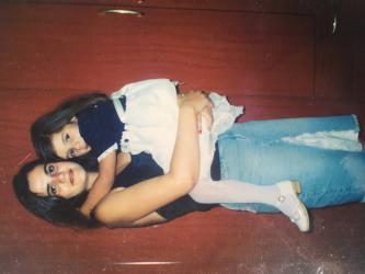 My lovely mother and I