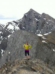 Summiting a mountain