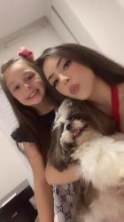 Com a minha irmã de 7 anos