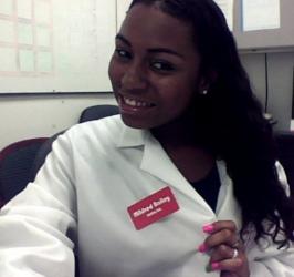 In the lab working on my dream