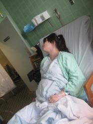 Me in Labor!!