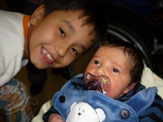 Meus filhos, Eduardo e o Lucca