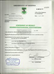 University Certificate